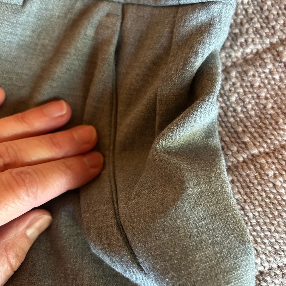 J. Crew Gray Wide Leg Pants - Picture 9 of 11
